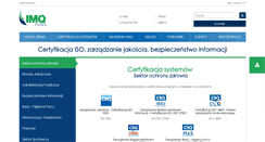 Desktop Screenshot of imqpoland.pl